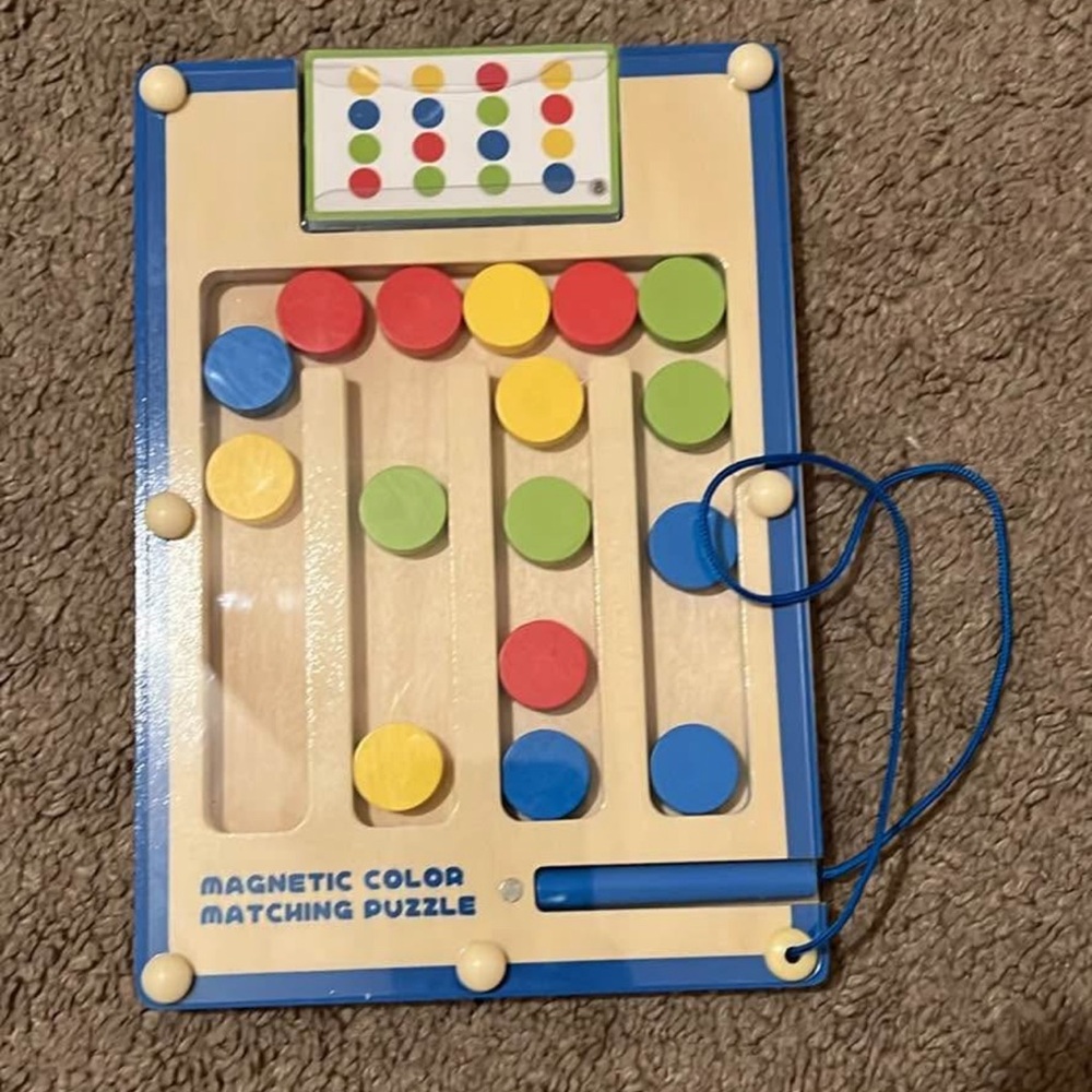 Magnetic Color Matching Puzzle for Kids